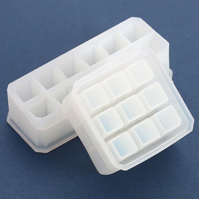 Lipstick Storage Box DIY Hand Made Crystal Trinket Silicone Mold for Resin Epoxy Resin Mold Pigment Bottle Storage UV Resin Mold Lipstick Storage Box DIY Hand Made Crystal Trinket Silicone Mold for Resin Epoxy Resin Mold Pigment Bottle Storage UV Resin Mold