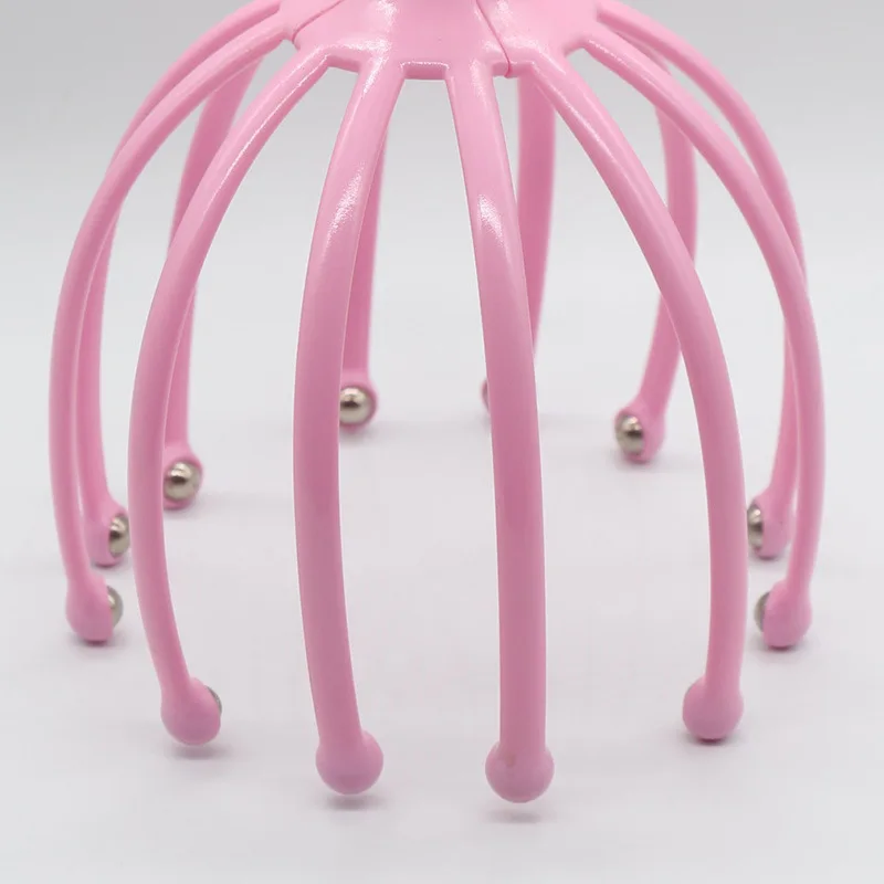 1 шт. массажер для головы массаж шеи Осьминог кожи расслабляющий спа лечебный