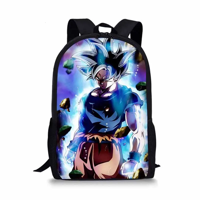 HYCOOL Dragon Ball рюкзак комплект из 3 предметов легкий прочный модная детская школьная книга Ланч карандаш сумки аниме узор Лучшие подарки - Цвет: MA098C