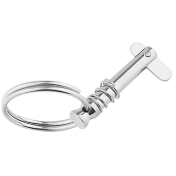 

4Psc Marine 316 Stainless Steel Marine Hardware Safety Pin Yacht Inflatable Raft g Boat Accessories