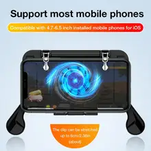 Игровой контроллер для мобильных устройств с 4 триггерами, совместимый с дистанционным управлением, джойстиком, дистанционным управлением, ключом, геймпадом для мобильных телефонов