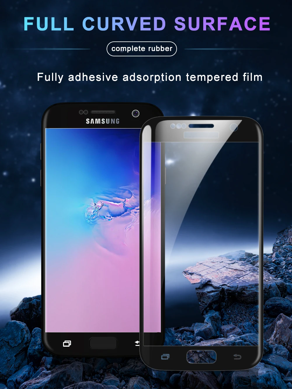 Полная защита для экрана для samsung Galaxy S9 S8 Plus S7 Edge Защитная пленка для экрана samsung Note 9 8 S9 S8 Plus S9