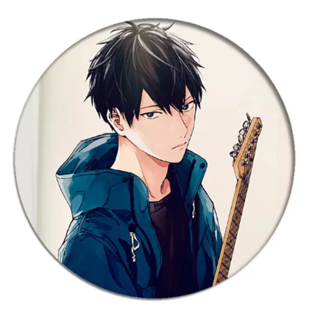 Anime GIVEN Cosplay Badge Uenoyama Ritsuka Brooch Pin  Accessories For Clothes Backpack Decoration gift 9
