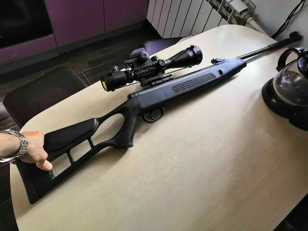 Ohhunt Охота 4X32 ACOG реальный оптоволоконный прицел BDC шеврон Подкова тактический прицел оптические прицелы для cal. 223. 308 печать логотипа