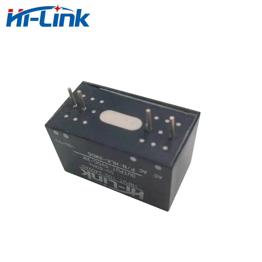 Hilink Original HLK-2M05 Single Output 2W 5V 400mA AC DC Smart Home Power Supply Module power supply switching power supply