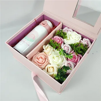 

bath confetti/soap flower Special valentine's day gifts gift to a girlfriend or boyfriend artificial flower