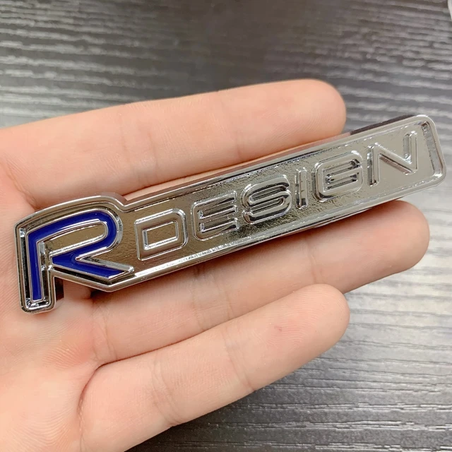 R Design Car Styling Sticker 3d Badge Emblem For Volvo Rdesign