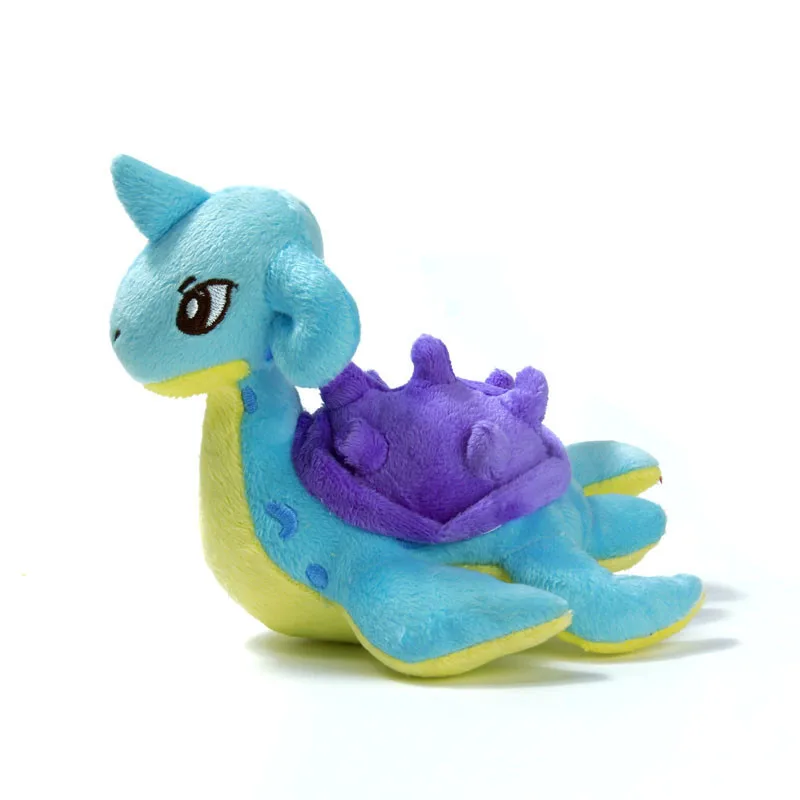 10 шт./лот 15-20 см мини Аниме Кукла Poliwag Бульбазавр, чармандер Lapras Snorlax чучела Peluche плюшевый подарок оптом - Цвет: Цвет: желтый