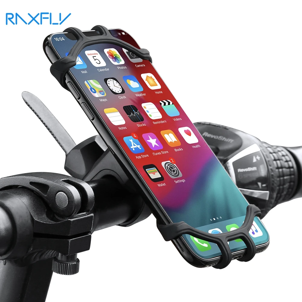 RAXFLY Bicycle Phone Holder For iPhone 11 For Samsung Universal Mobile Cellphone Stand Holder Accessories Bike GPS Mount Bracket RAXFLY Bicycle Phone Holder For iPhone 11 For Samsung Universal Mobile Cellphone Stand Holder Accessories Bike GPS Mount Bracket