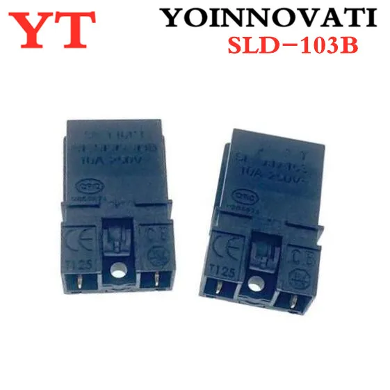 1pcs/lot SLD-103B 10A 250V T125 Thermoelectric kettle fittings temperature control switch Best quality | Электронные компоненты