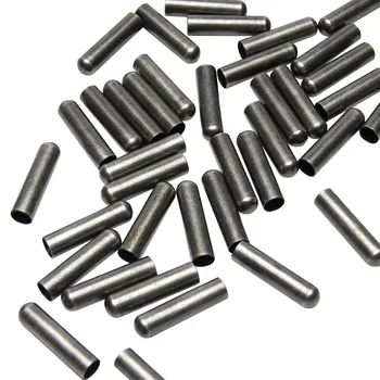 

50pcs Shoelace Tips Metal Aglets Rustproof Ends DIY Seamless Decoration Repair Replacement Accessories Luxury Lock Clips Durable
