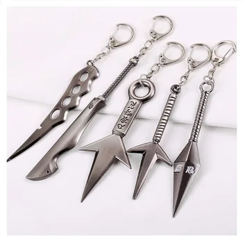 

Anime Accessories Naruto Kunai Keychain Naruto Sasuke Kakuzu Kunai Keychain Uchiha Itachi Shuriken Keychain Drop Ship