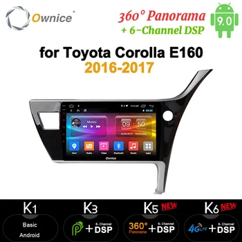 

Ownice 10.1" 360 Panorama DSP Android 9.0 Octa Core Car dvd Player DVR OBD 4G LTE SPDIF GPS Navi for Toyota Corolla 2016 2017
