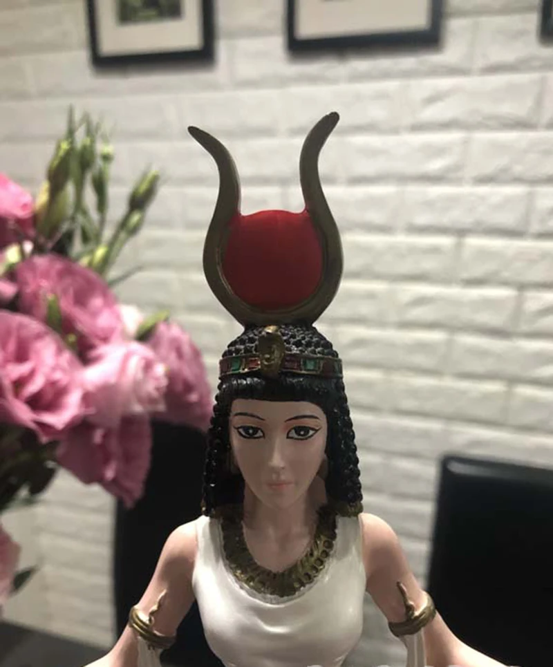 10 ''Isis(Auset)-Коллекционная Фигурка египетская Статуэтка Скульптура фигурка, Реплика Коллекционная статуя