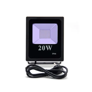 

[Seven Neon]Professional Ultraviolet IP65 395NM-405NM 20W 96leds AC90-265V Glue Curing Germicidal Reptile Sterilizer Led UV Lamp