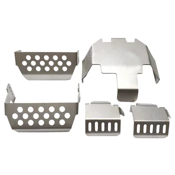 

Metal Front Rear Bumper Lower + Axle + Gearbox Mount Protection Skid Plate for TRAXXAS TRX-4 Trx4