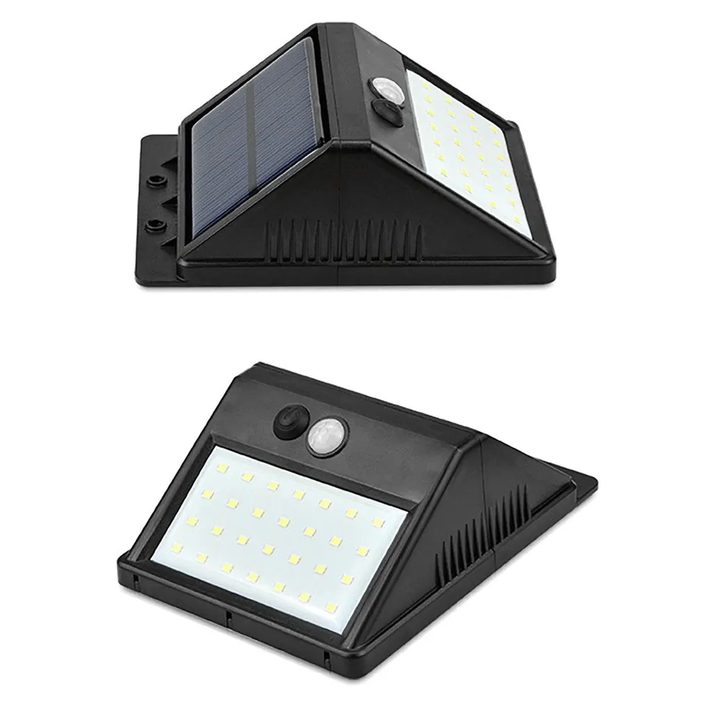 30 LED Solar Light Human Body Induction Wall Light Motion Sensor Street Lamp Induction Light