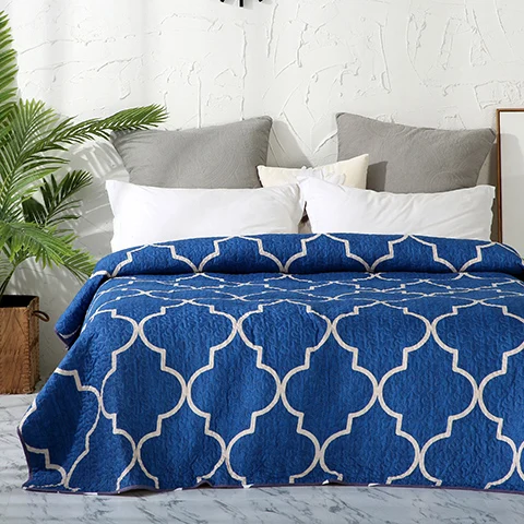 bedspread 5 Минималистичный стиль промытое шлифовальное покрывало 1 шт. набор Улучшенный полиэстер Фиби всесезонный Премиум покрывало король Queen78* 86" - Цвет: bedspread 5