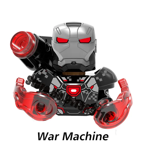 Superhero Iron Man Mark Building Blocks Bricks Tony Stark War Machine Ultron Action Figures Kids Toys Christmas Gifts H-X872