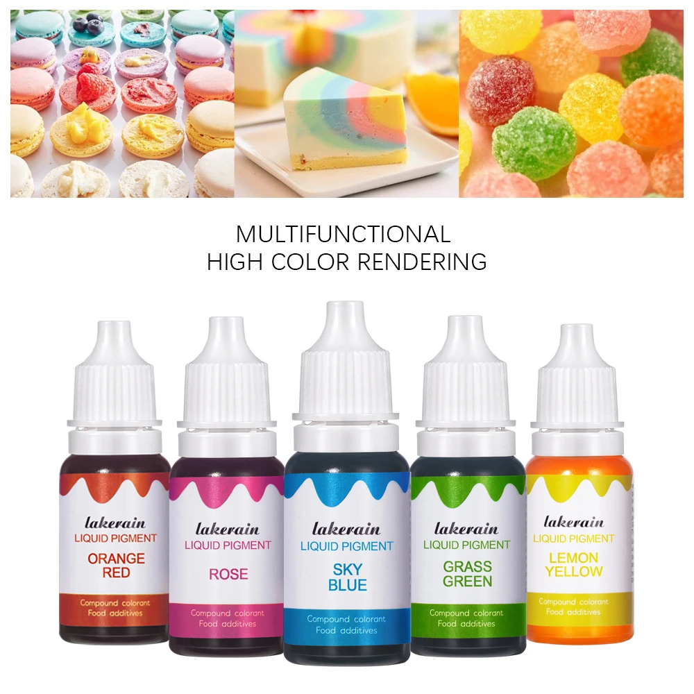 

18 Colors DIY Handmade Lip Gloss Liquid Pigment Diffusion Pigment Epoxy Resin Pigments Liquid Colorant Dye Soap Coloring Making