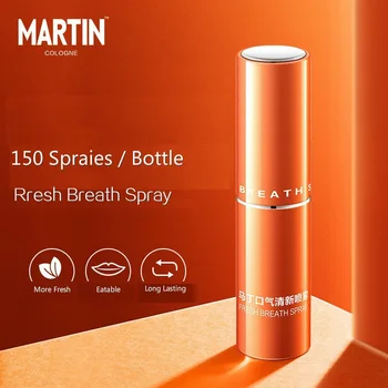 

Martin's Breath Freshener Spray Keeps Fresh Breath Breath Lemon Peppermint Eatalbe Spray Remove Bad Breath Smoke Breath Fresh