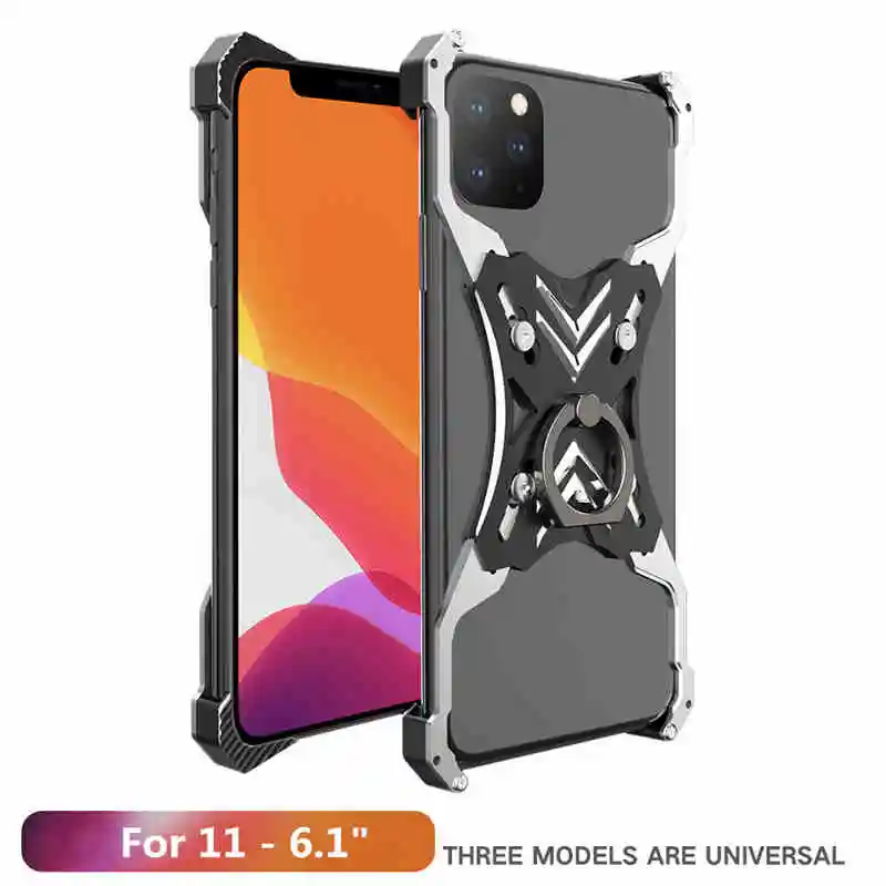 black for 11 Для Iphone 11/11 Pro/11 Pro Max Чехол для мобильного телефона анти-падение износостойкий легкий корпус многоцелевой SwordSoul чехол для телефона - Цвет: black for 11