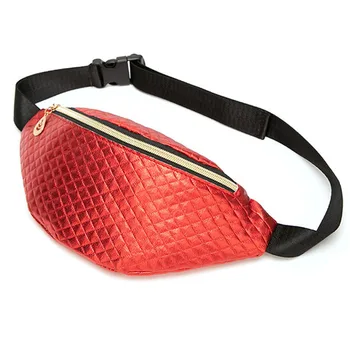 

New Multifunctional Waterproof Diamond Belt Bag Ladies Sports Anti-theft Bag Messenger Bag Shoulder Bag Travel Storage Bag