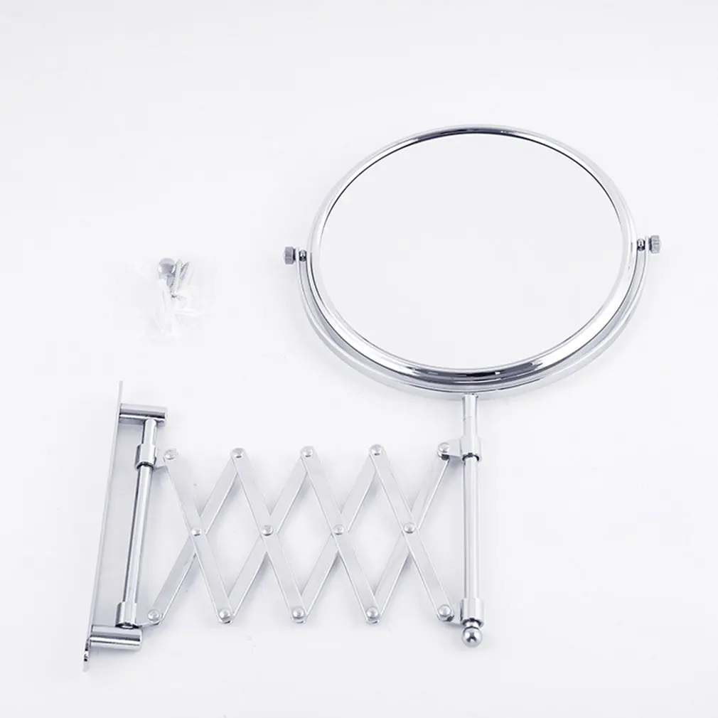 Led Telescopic Wall Mirror Home Hotel Metal Folding Mirror Generation