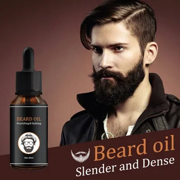 

30ml Moisturizing Face Beard Oil Soften Hair Growth Nourishing For Men Beard Care Products Anti Hair Loss Organic Beard Oil
