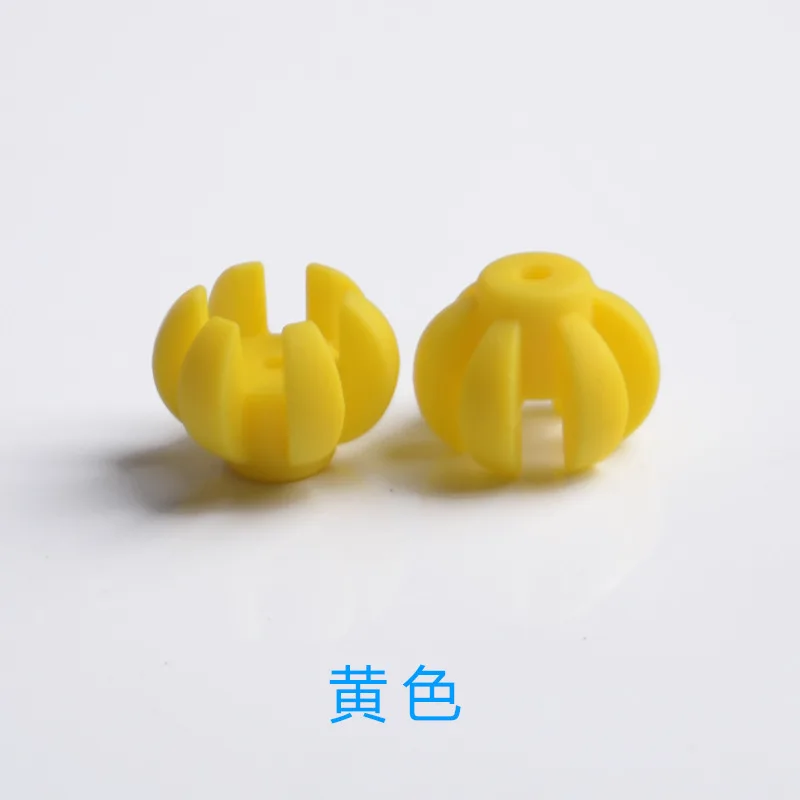 100PCS Beads 3 100 шт./компл. самодельный фонарь Форма Еда Класс детский Прорезыватель бисера силиконовый браслет Цепочки и ожерелья соски с цепочкой, подвеска, аксессуары, малоенькая прогулочная коляска игрушка прорезыватель грызун - Цвет: 100PCS Beads 3