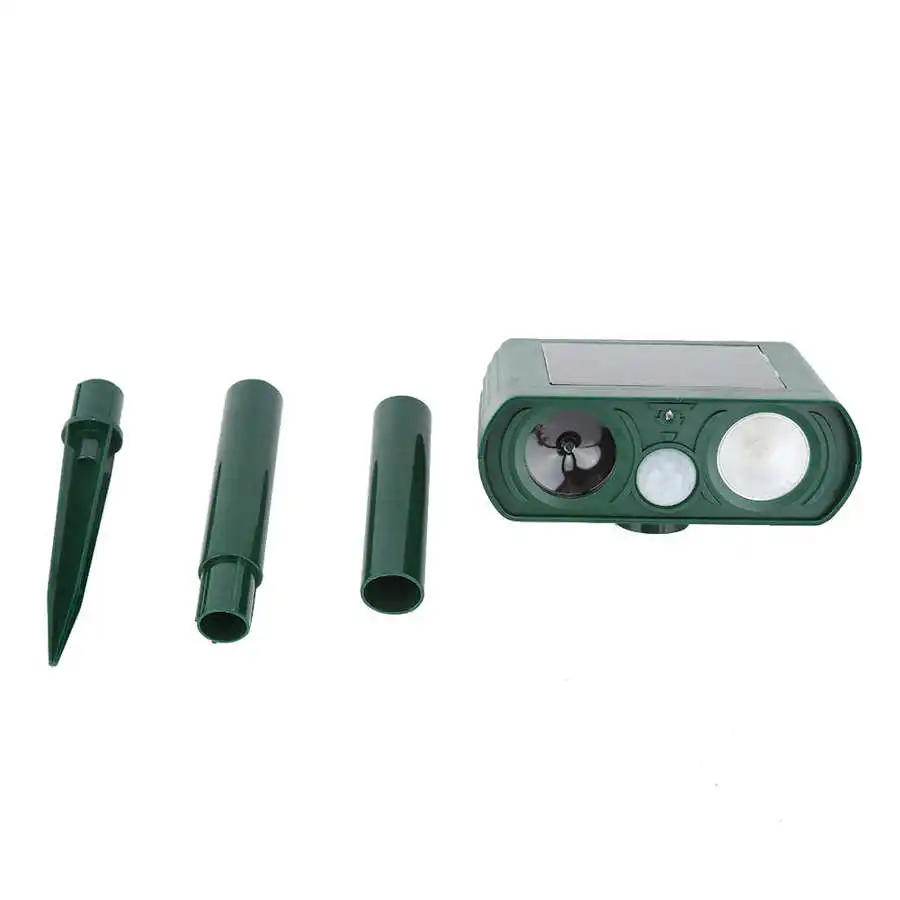 2PCS Solar Power Garden Ultrasonic Pest Mouse Snake Repeller Repellent HG | Дом и сад