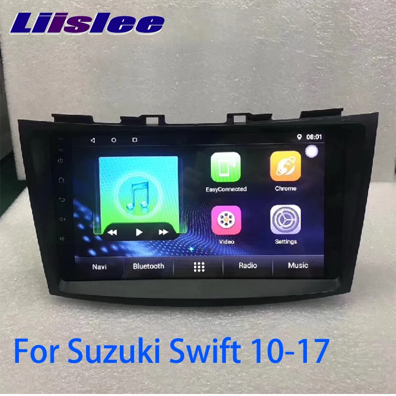 LiisLee Автомобильный мультимедийный GPS аудио Радио стерео для Maruti Suzuki Swift 2010 ~ 2017