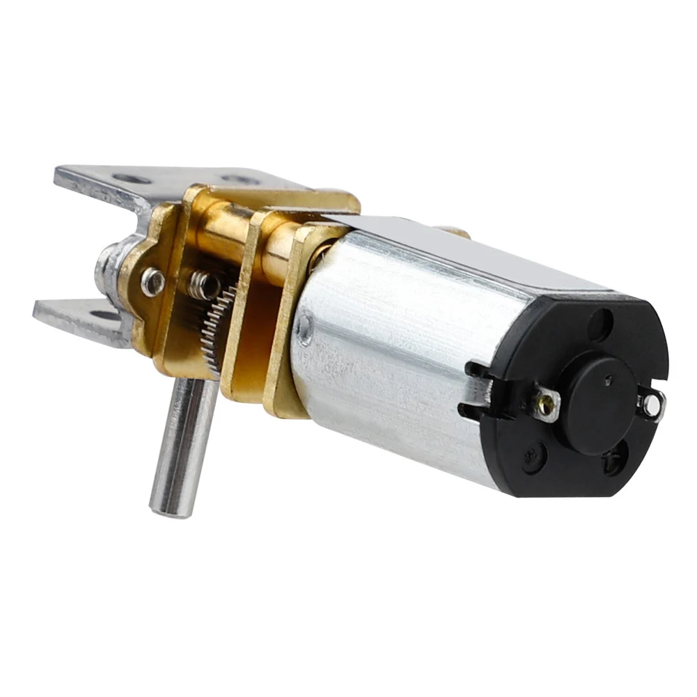 Dc Gw12ga-22 Dc 12v 22rpm Mini Micro Metal Gear Motor With Gearwheel Worm Gear Motor Gear Box Reversible Electric Motor Oc17