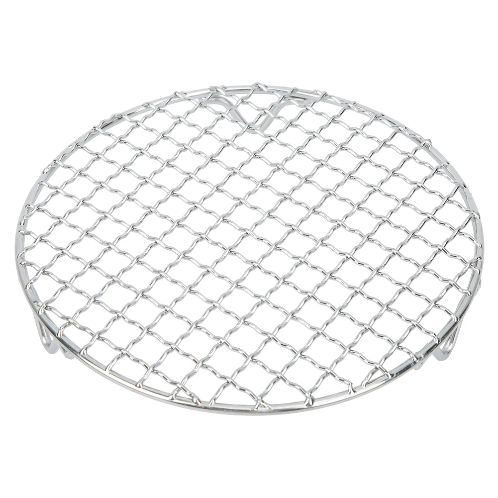 Stainless Steel Baking Wire Mesh Grill BBQ Net Mesh Barbecue Racks Picnic Tools 