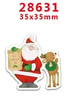 28631 30 шт мультяшный персонаж плоское украшение из смолы PR 28451 - Цвет: 28631
