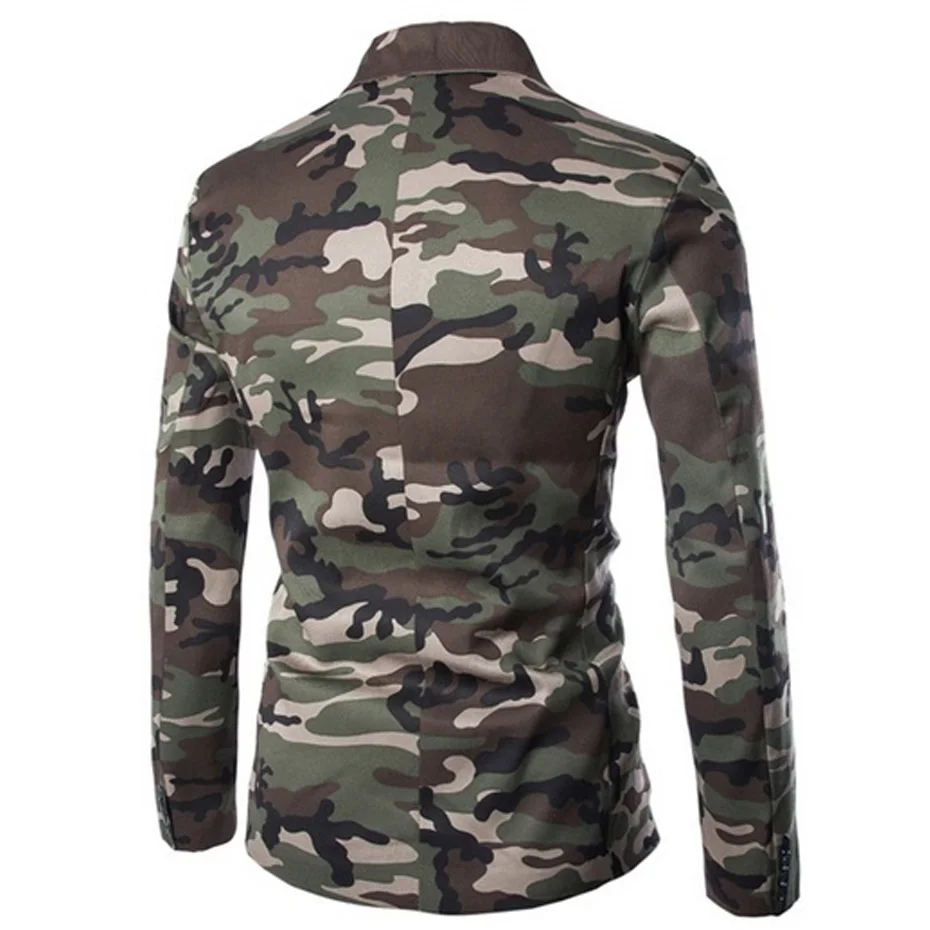 Zogaa 2019 New Hot Brand Men's Blazer Camouflage Cotton Lapel Regular Blazer Men Slim Fit Single-breasted Male Fashion Blazers Zogaa 2019 New Hot Brand Men's Blazer Camouflage Cotton Lapel Regular Blazer Men Slim Fit Single-breasted Male Fashion Blazers