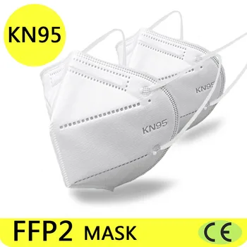 

150pcs Mask FFP2 KN95 Masks Filter Face Mouth Mask Anti Fog for Personal Protect Home Mask In Stock wholesale price