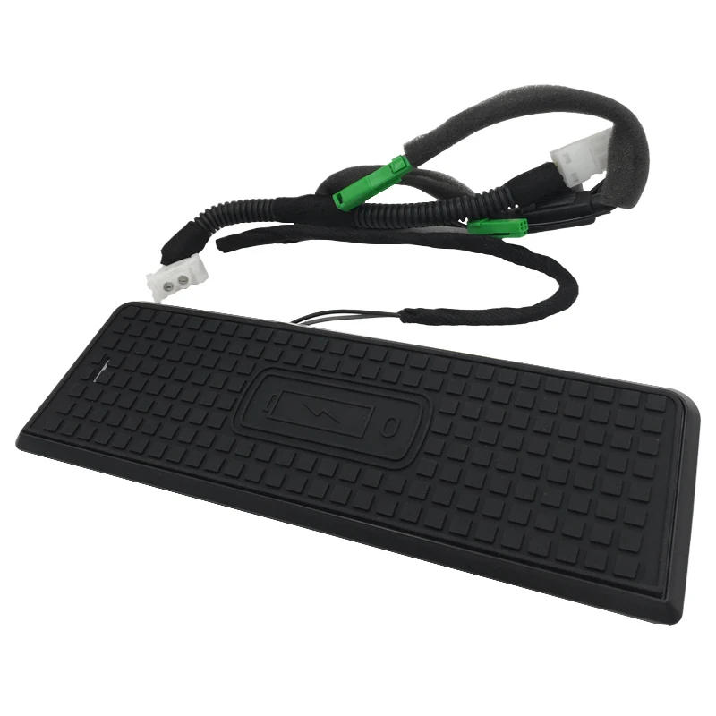 Автомобильное беспроводное зарядное устройство мобильный телефон консоль Lhd Qi