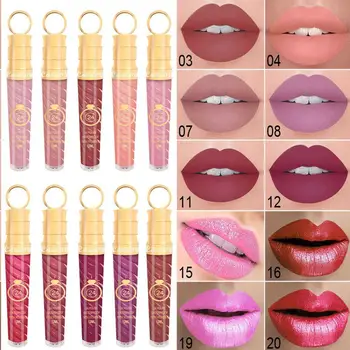 

Waterproof Matte Lipstick Red Lip Long Lasting Lipstick Red eup Waterproof Mak For Makeup Matte Lip Women Lipstick Matte H7H0