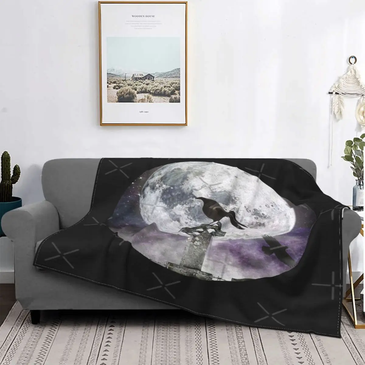 

Manta a cuadros de color negro para cama, colcha de verano a cuadros, manta mullida