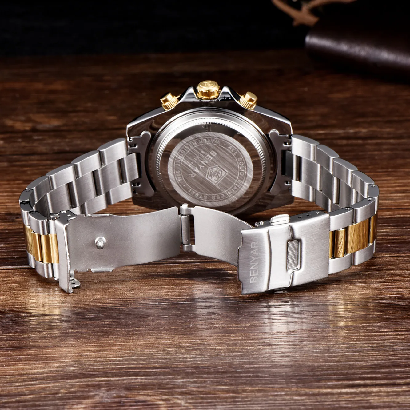 BENYAR мужские повседневные спортивные часы Топ бренд Роскошные армейские военные мужские наручные часы из нержавеющей стали Relogio Masculino