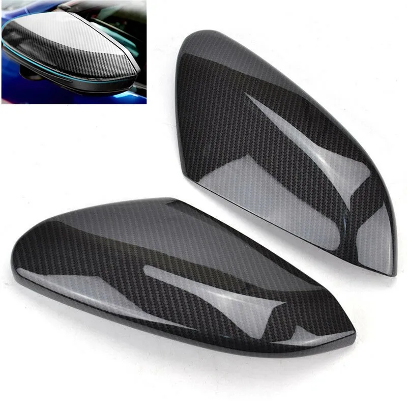 2 шт. Автомобильная крышка зеркала заднего вида Боковая дверь Зеркало из