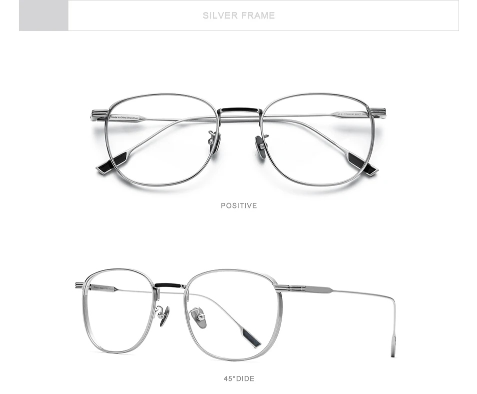FONEX, оправа для очков из чистого титана, Женские винтажные круглые очки для близорукости, оправа для очков по рецепту, мужские, Новые овальные очки 8517