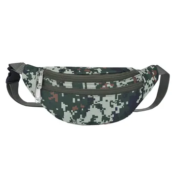 

HEFLASHOR Men's Oxfords Waist Bags Casual Fanny Pack Multi-purpose Military Travel Messenger Bags Outdoor Running Cycling Bags
