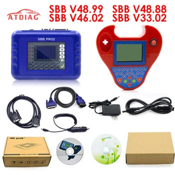 

Best price SBB Pro2 V48.88 V48.99 V46.02 Mini Zedbull Auto Key Programmer SBB Pro 2 48.88 48.99 Version Zed Bull OBD2