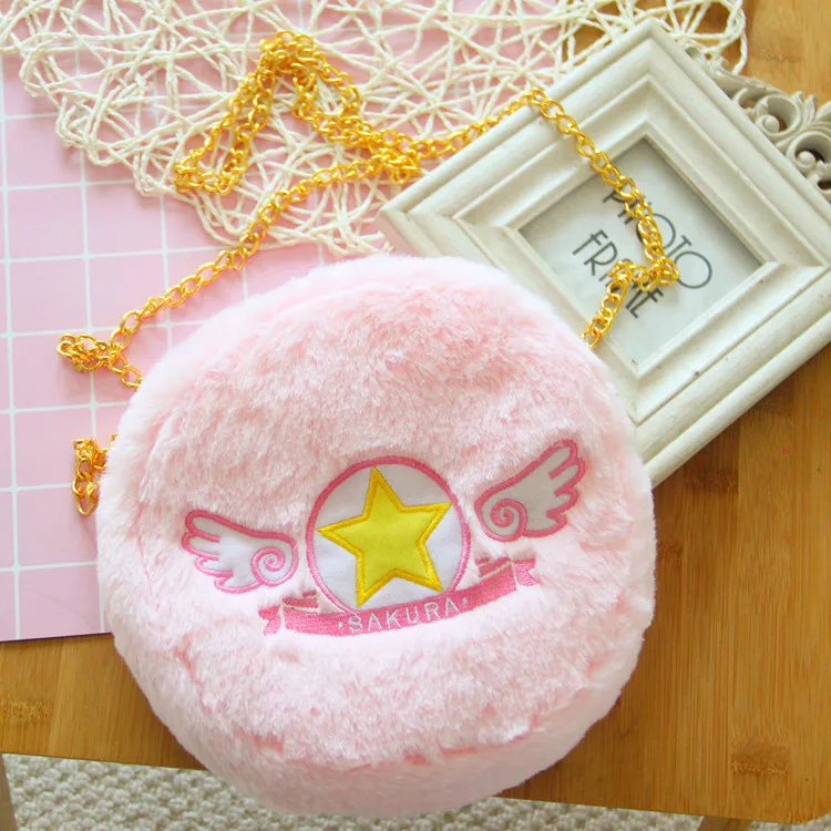 Волшебная карточка девушки Cardcaptor Sakura Звезда сумка через плечо аниме периферийный кошелек звезда стержень Сумка милая мягкая девушка сумка на плечо