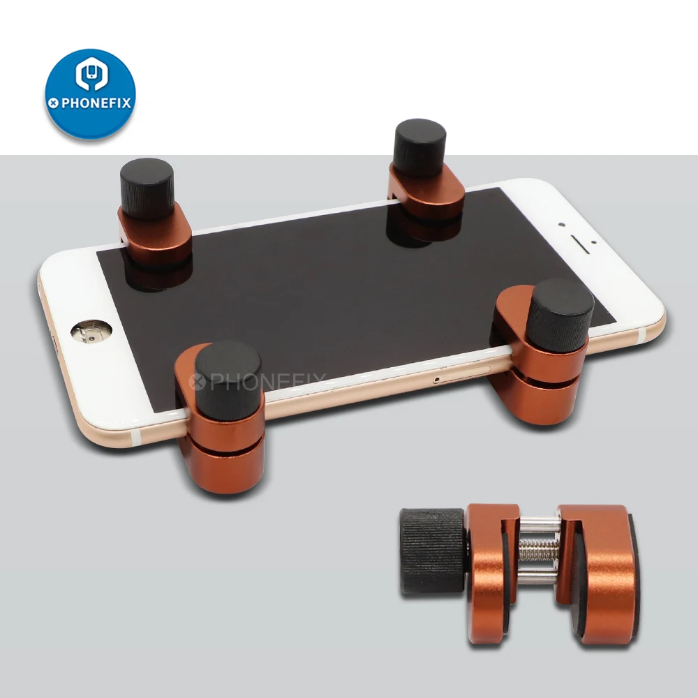 

4Pcs/lot Adjustable Metal Clip Fixture For Cell Phone LCD Fix Clamp LCD Screen Fastening Clamp Tablet PC Phone Repair Tools