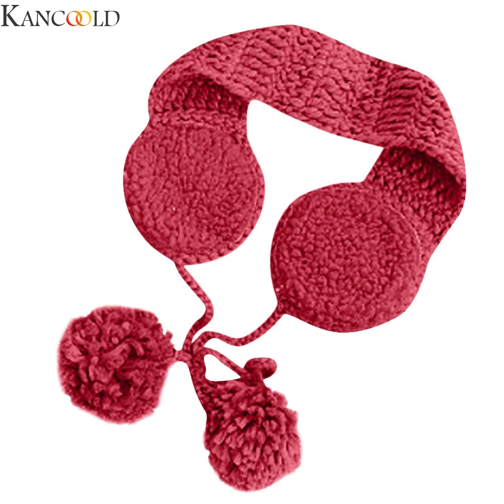 KANCOOLD новые модные милые плюшевые наушники с ушками 2 в 1 шарф ушные вкладыши Зима Осень теплые плюшевые наушники милые INS Горячая Мода