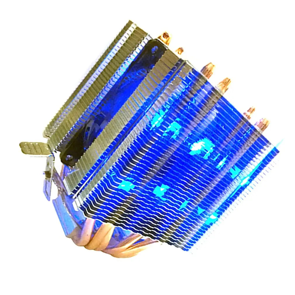 3 линии 6 тепловая трубка процессор радиатор AVC Чистая медь AMD 1155 1156 настольный компьютер процессор кулер Постоянная скорость один двойной ветер