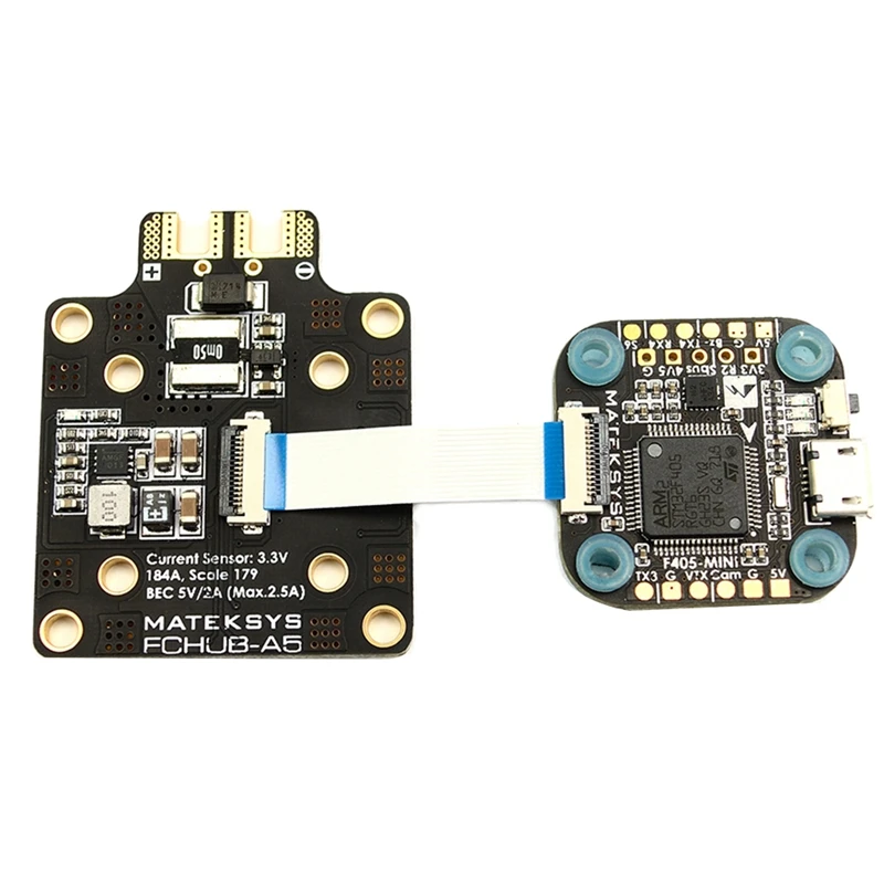 PDB Встроенный датчик тока 184A 5V 2A BEC 2-6S для радиоуправляемого дрона FPV Racing Multi Rotor
